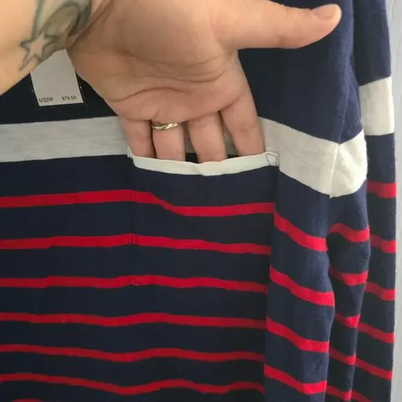 Polo Ralph Lauren Striped Shirt Size Large – Nautical, Classic, Preppy, NWT - Picture 5 of 7